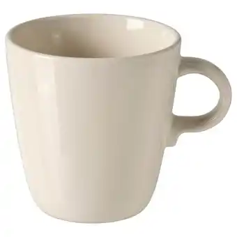 IKEA Färgklar kubek, z połyskiem beżowy, 37 cl oferta