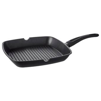 IKEA Hemlagad patelnia grill., czarny, 28x28 cm oferta