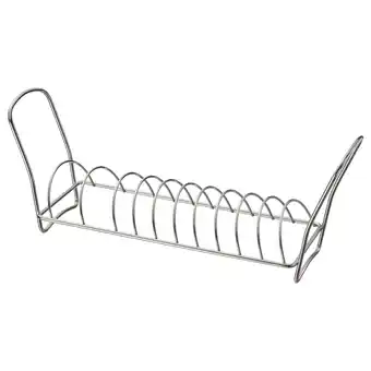 IKEA Välvårdad suszarka do naczyń, stal nierdz, 12x32 cm oferta