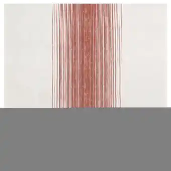 IKEA Taggsimpa obrus, biały/czerwony, 145x145 cm oferta