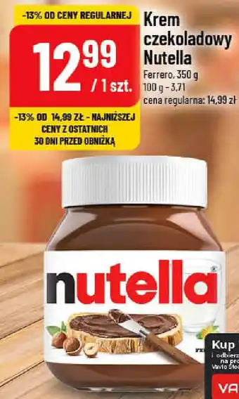 Polomarket Krem czekoladowy Nutella 350 g oferta