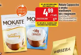 Polomarket Mokate Cappuccino o smaku waniliowym lub z magnezem 110 g oferta