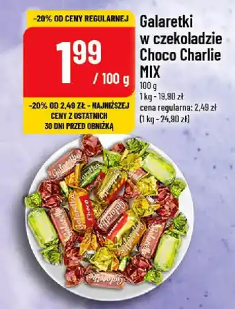 Polomarket Galaretki w czekoladzie Choco Charlie MIX 100 g oferta