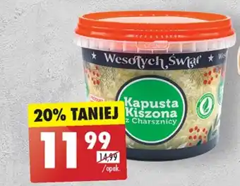 Biedronka Kapusta kiszona oferta