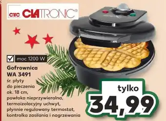 Kaufland Gofrownica clatronic oferta