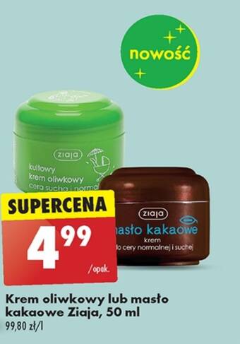 Biedronka Krem do ciała ziaja oferta
