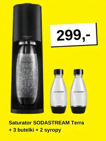 Saturator do wody sodastream