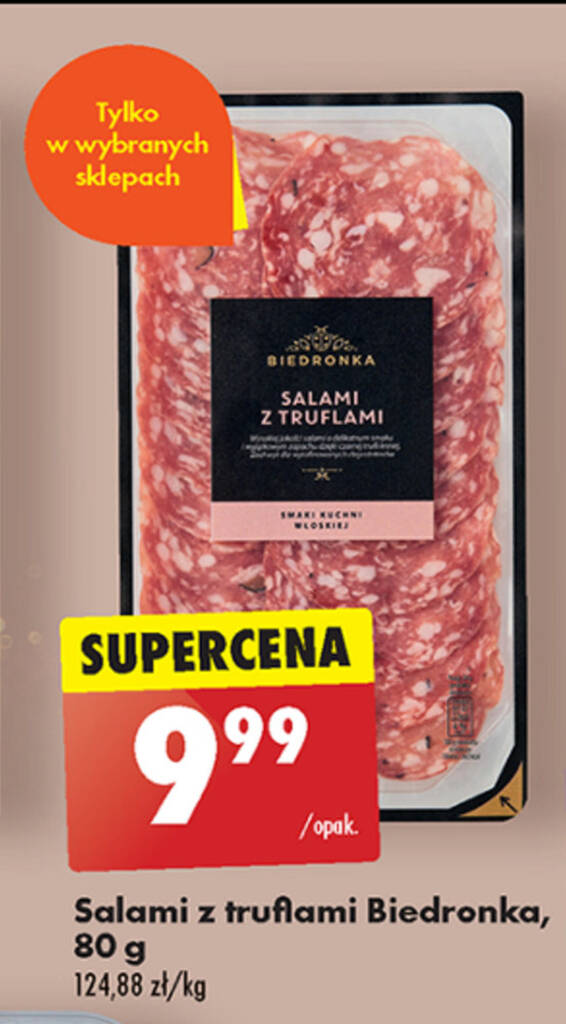 Promocja Salami w Biedronka