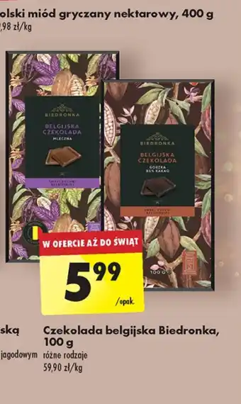 Biedronka Czekolada oferta