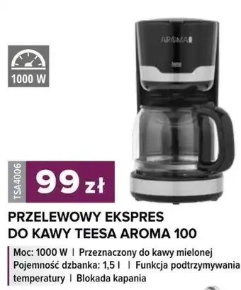 Rebel Electro Ekspres do kawy teesa oferta