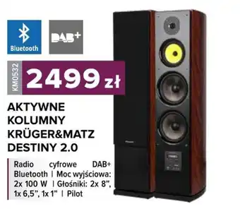 Rebel Electro Kolumna audio krüger&matz oferta