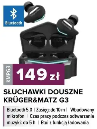 Słuchawki bluetooth krüger&matz