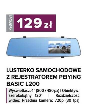 Rebel Electro Rejestrator samochodowy peiying oferta