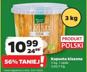 Netto Kapusta kiszona 3kg oferta