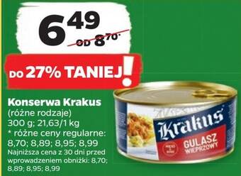 Netto Konserwa Krakus 300g oferta