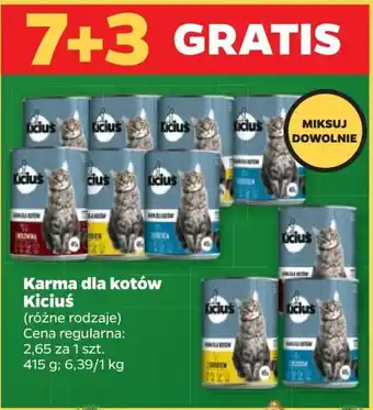 Netto Karma dla kotów Kiciuś 415g oferta