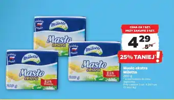 Netto Masło ekstra Miletto 200g oferta