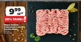 Netto Mięso mielone wieprzowe z szynki Sztuka Mięsa 500g oferta
