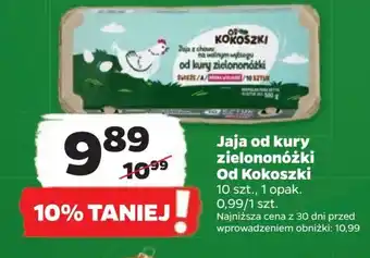 Netto Jaja od kury zielononóżki Od Kokoszki 10 szt. oferta