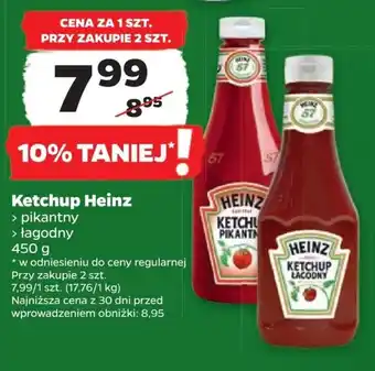 Netto Ketchup Heinz 450g oferta