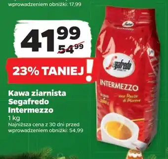 Netto Kawa ziarnista Segafredo Intermezzo 1kg oferta