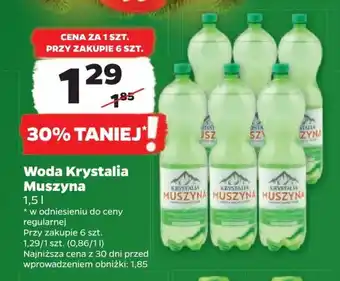 Woda Krystalia Muszyna 1,5 l
