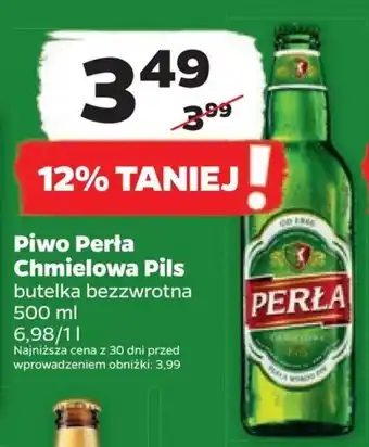 Netto Piwo Perła Chmielowa Pils 500 ml oferta