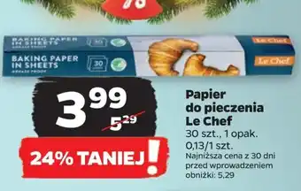 Netto Papier do pieczenia Le Chef 30 szt. oferta