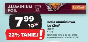 Netto Folia aluminiowa Le Chef 30 m oferta