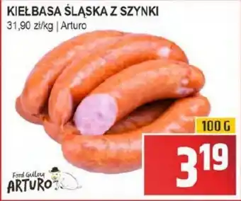 Słoneczko KIEŁBASA ŚLĄSKA Z SZYNKI Arturo 100 g oferta