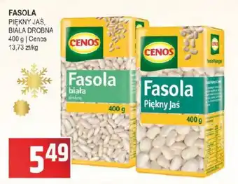 FASOLA PIĘKNY JAŚ, BIAŁA DROBNA CENOS 400 g