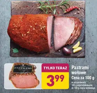 ALDI Pastrami wołowe 100g oferta