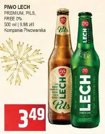 Słoneczko PIWO LECH 500 ML oferta