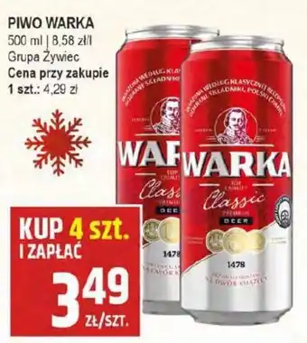 Słoneczko PIWO WARKA 500 ML oferta