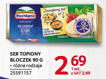 Selgros SER TOPIONY BLOCZEK 90 G oferta
