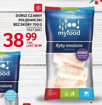 Selgros DORSZ CZARNY POLĘDWICZKI BEZ SKÓRY 700 G oferta