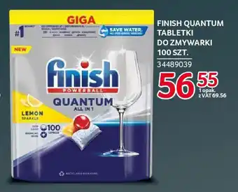 Selgros FINISH QUANTUM TABLETKI DO ZMYWARKI 100 SZT. oferta