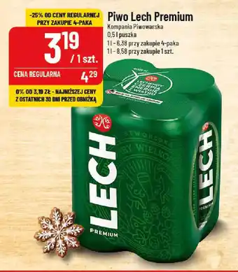 Polomarket Piwo Lech Premium 0,5 l oferta