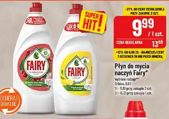 Polomarket Płyn do mycia naczyń Fairy 0,9 l oferta