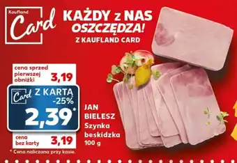 Kaufland JAN BIELESZ Szynka beskidzka 100g oferta