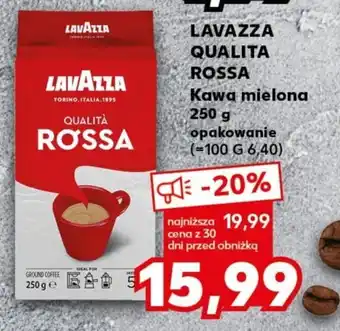 Kaufland LAVAZZA QUALITA ROSSA Kawa mielona 250g oferta