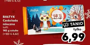 Kaufland BAŁTYK Czekolada mleczna 145g oferta