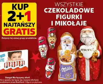 Kaufland WSZYSTKIE CZEKOLADOWE FIGURKI I MIKOŁAJE oferta