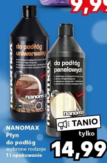 Kaufland NANOMAX Płyn do podłóg 1l oferta