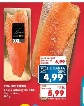 Kaufland CONNOISSEUR Łosoś atlantycki 100g oferta