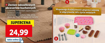Lidl Zestaw zabawkowych akcesoriów kuchennych oferta