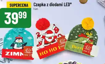 Polomarket Czapka z diodami LED oferta