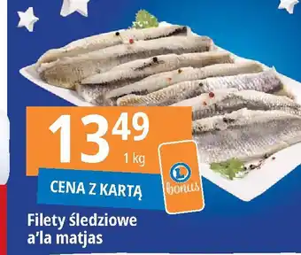 E.Leclerc Filety śledziowe a'la matjas 1 kg oferta