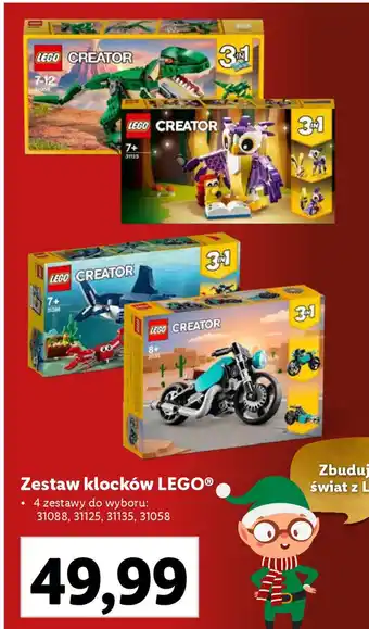 Lidl Zestaw klocków LEGO oferta