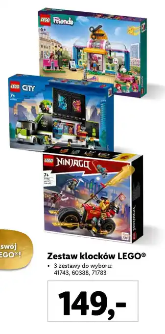 Lidl Zestaw klocków LEGO oferta